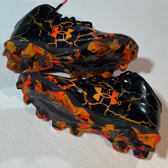 Under Armour Spotlight Franchise 4 RM Jr. Phoenix Fire Baseball Cleats EUC - Picture 7 of 15